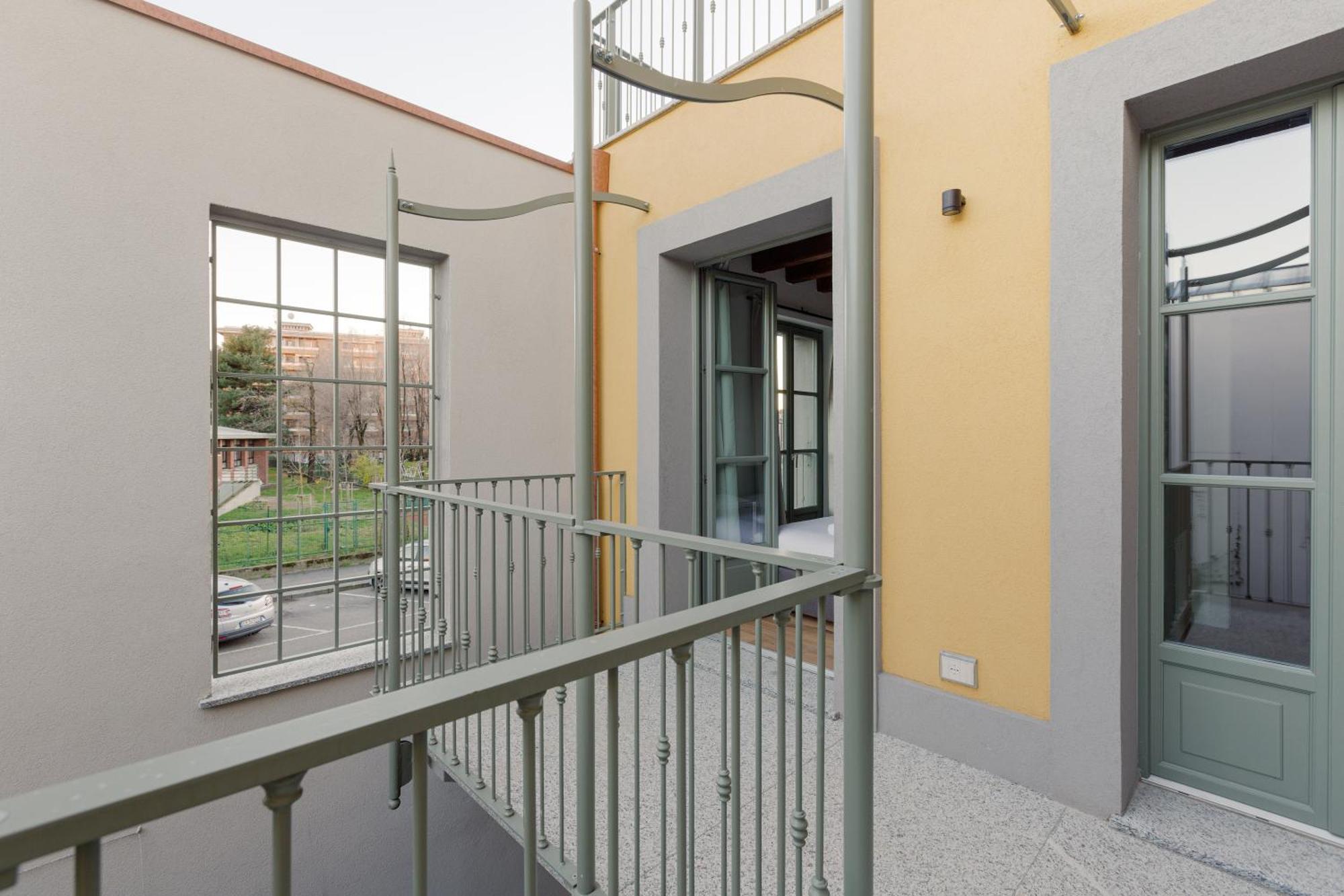 Modern Apartment In Milan With Balcony 외부 사진