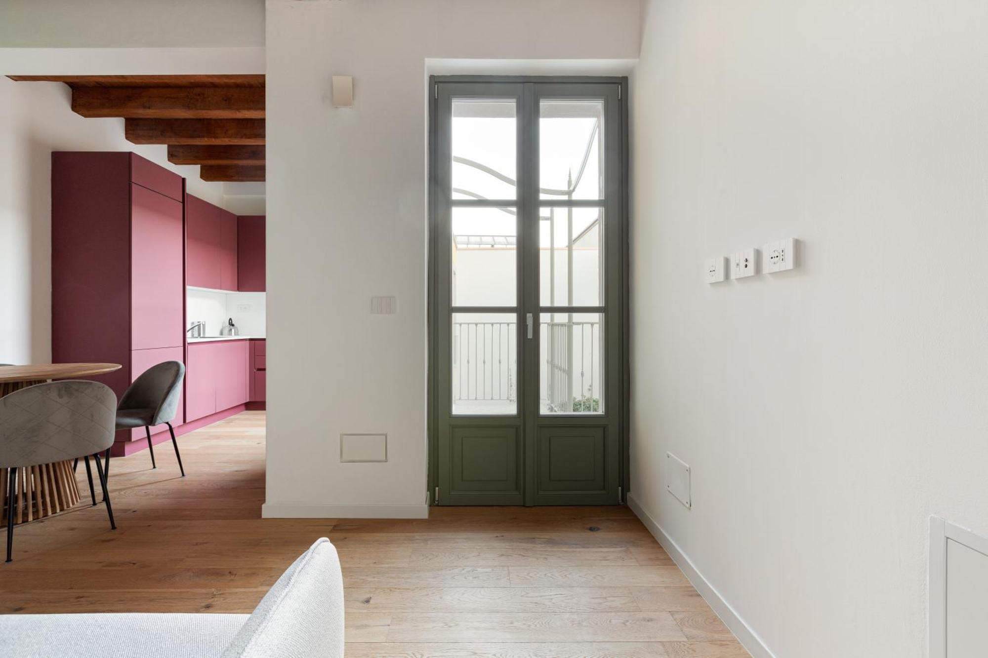 Modern Apartment In Milan With Balcony 외부 사진